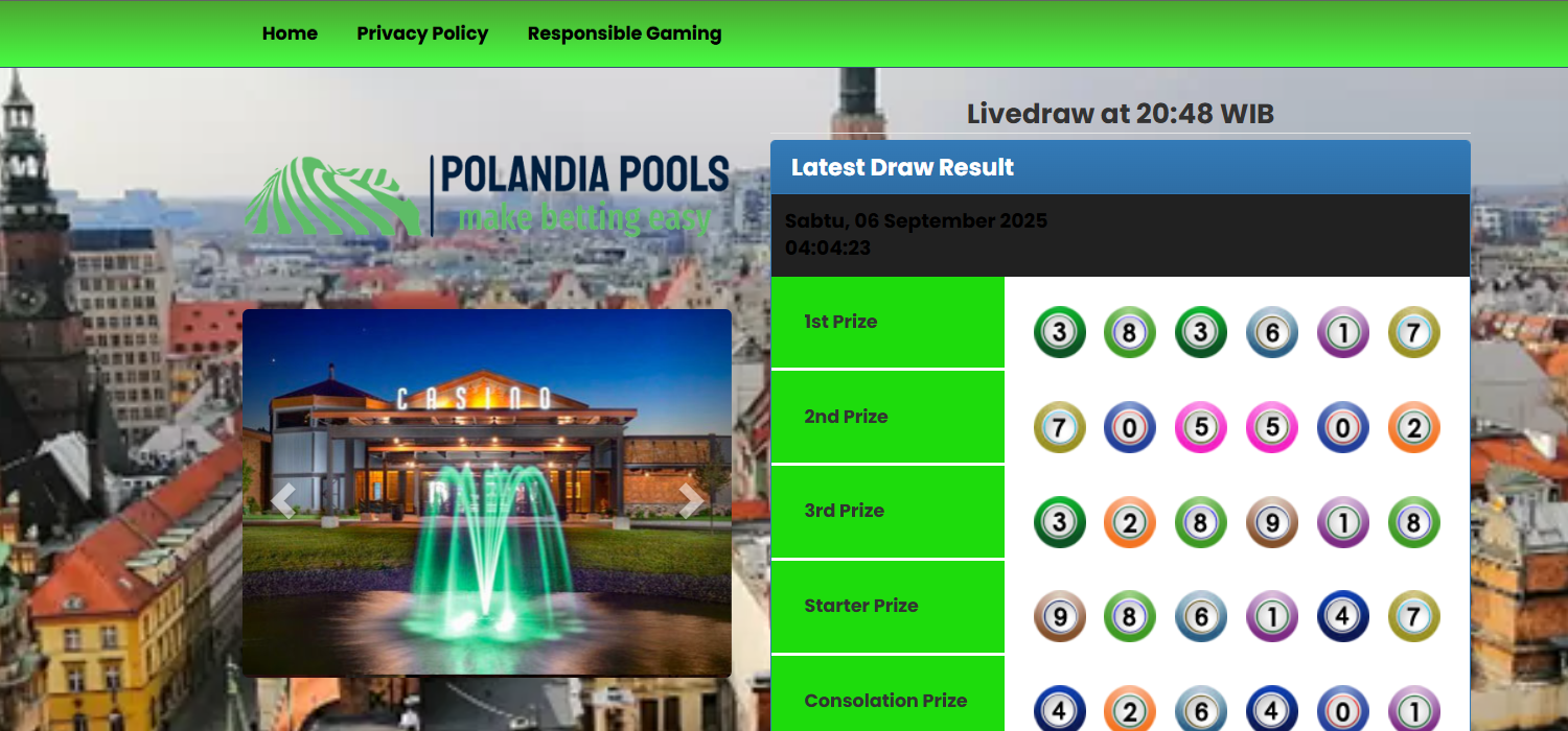 Livedraw Polandia Pools