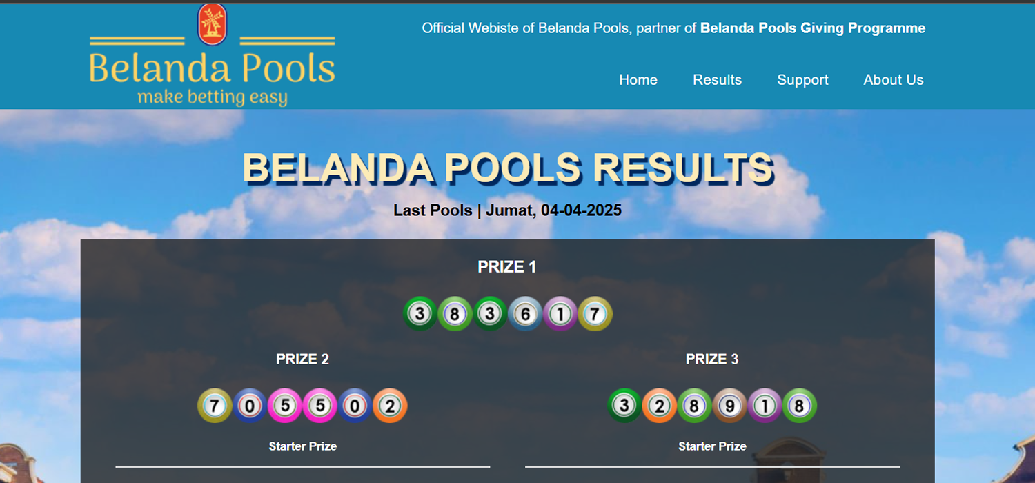 Livedraw Belanda pools