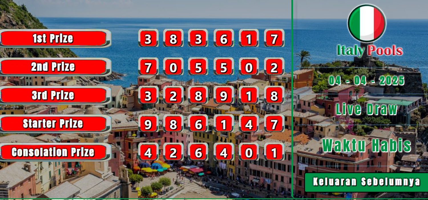 Livedraw Italy Pools